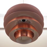 Pendant lamp, Danish design, 1980s, designer: Bent Karlby, manufacture: Lyfa