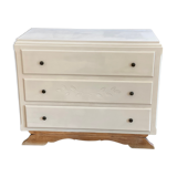 Chest of drawers in oak feet mustache
