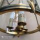 Bronze and brass lantern in Empire style - 4,400 kg!