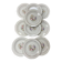 Set of 10 flat plates Digoin & Sarreguemines Nanteuil