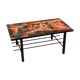 Lava Vallauris ceramic tile coffee table 1960