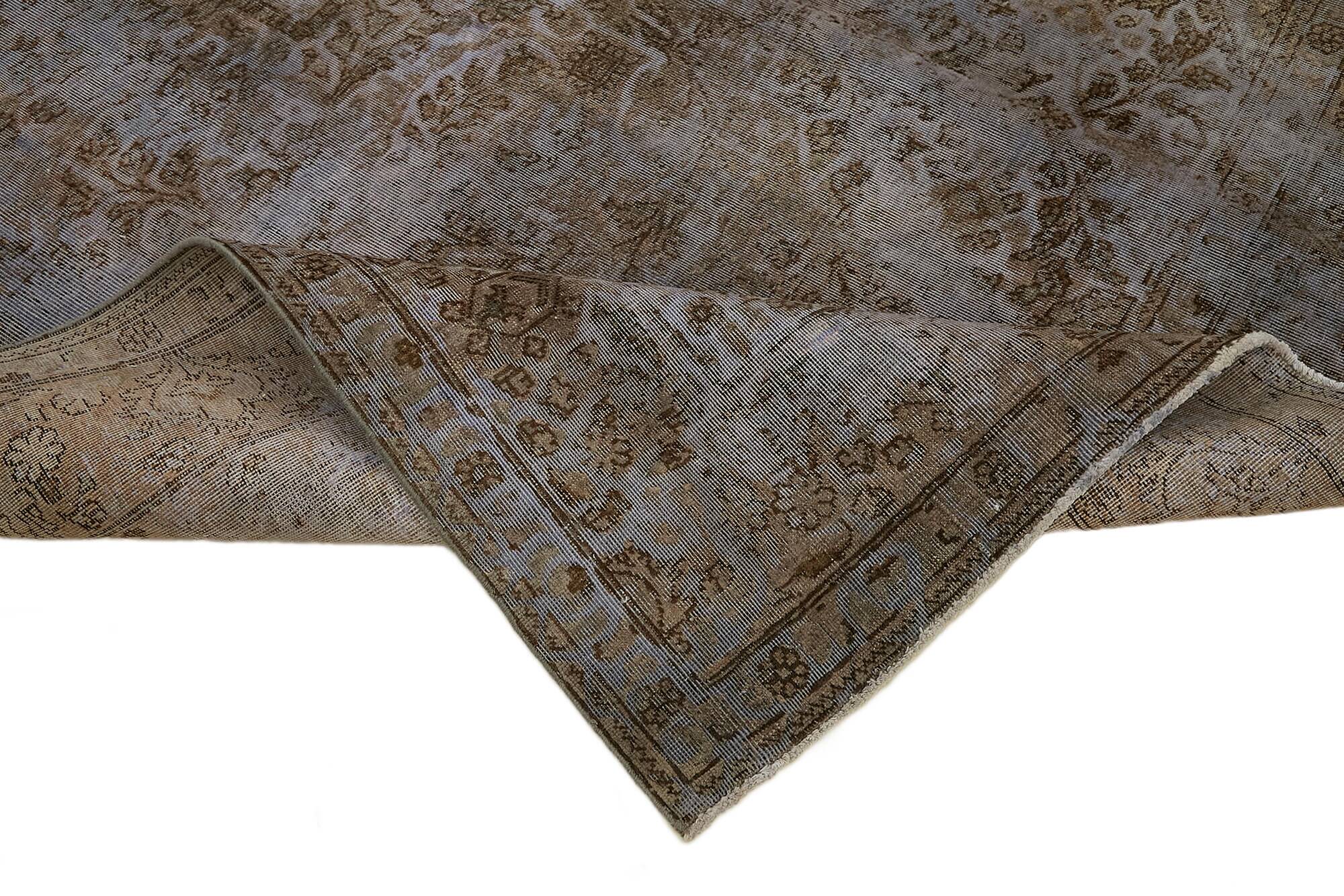 1980s 245 cm x 320 cm grey wool carpet