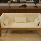 Oak canapé with ecru loops by Guillerme and Chambron for Votre Maison 1960s