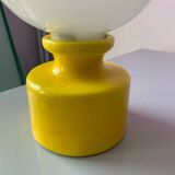 Lampe de table année  70 en céramique