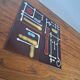 Vintage coffee table, ceramic tiles, antique furniture