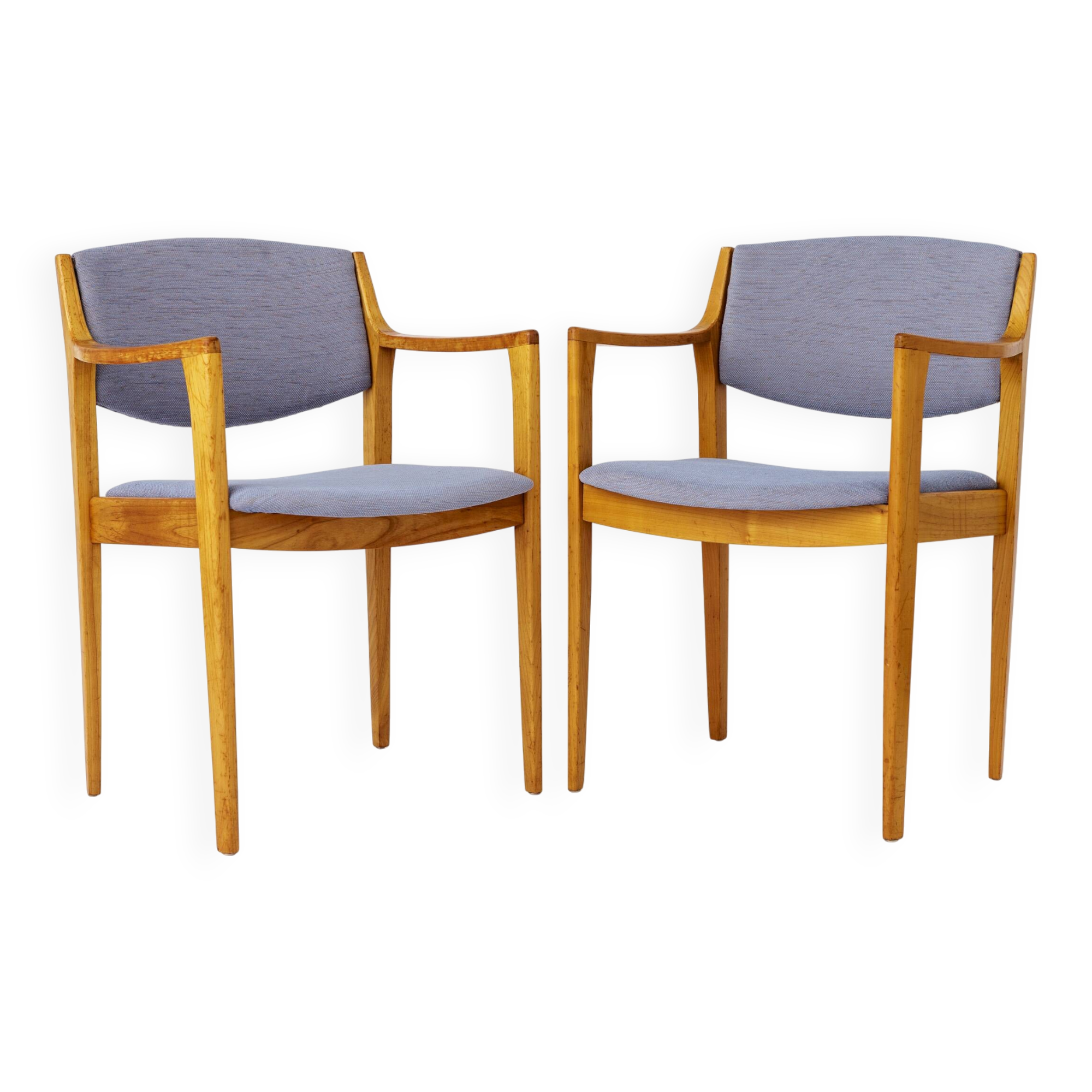 Pair of Vintage German Armchairs | 1960s |Refurbished & Reupholstered
