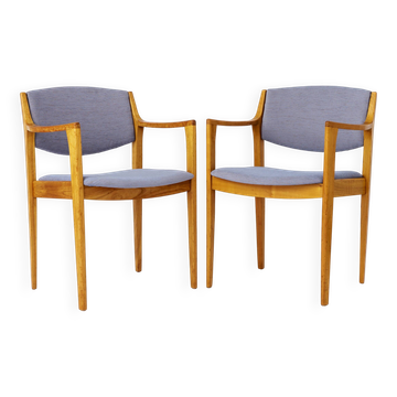 Pair of Vintage German Armchairs | 1960s |Refurbished & Reupholstered