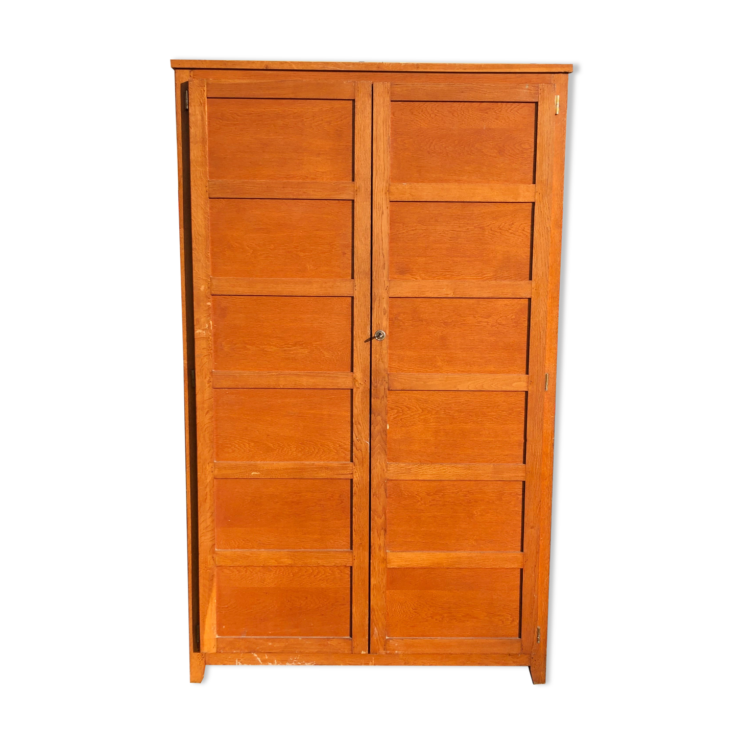 Parisian wardrobe two doors by René Gabriel