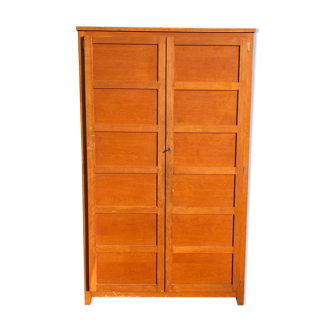 Parisian wardrobe two doors by René Gabriel