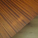 Table en acajou, design danois, années 1970, production : Danemark