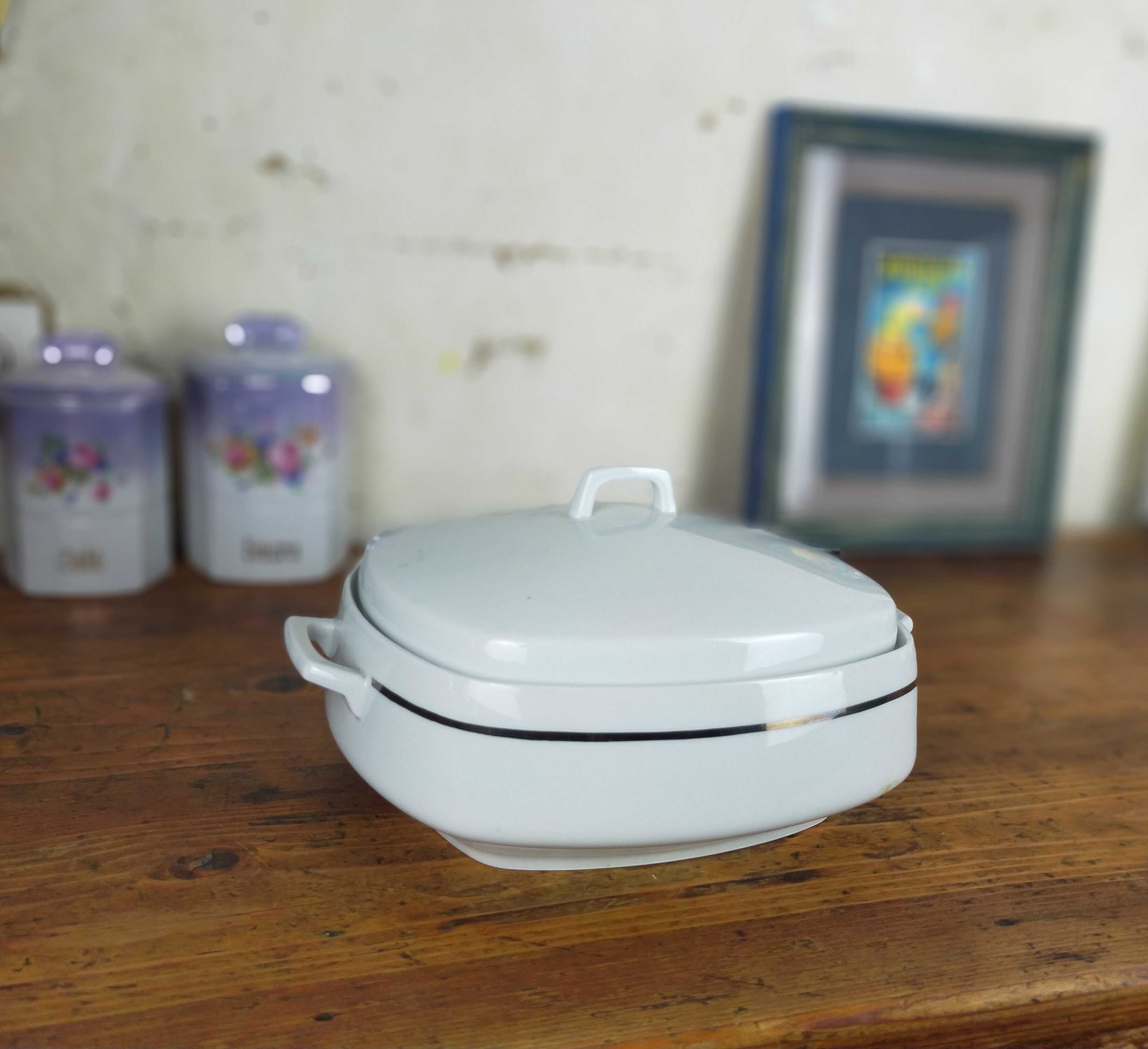 Sologne porcelain salad bowl or tureen