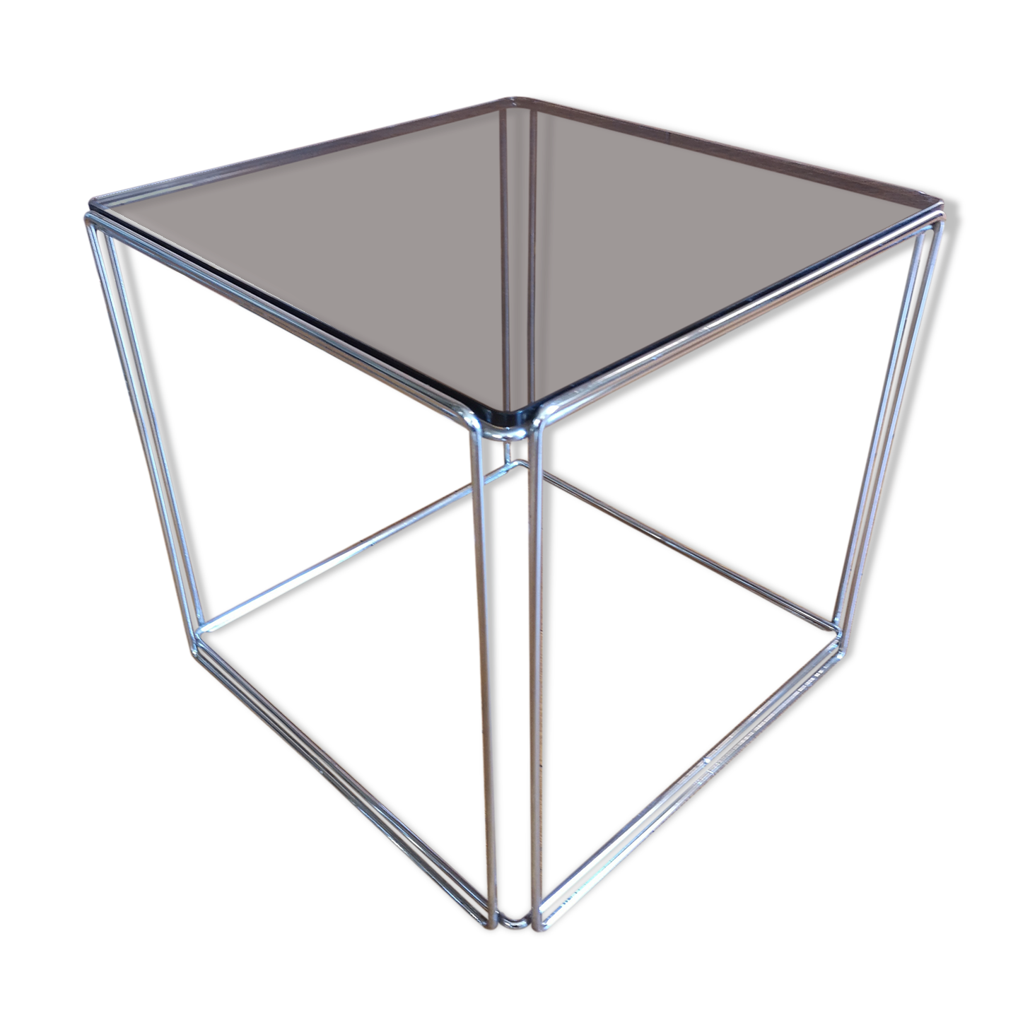 Max Sauze chrome coffee table