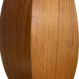 Mid Century Scandinavian teak table lamp 70's design minimalist