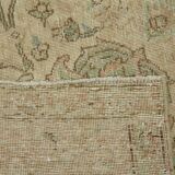 1970s 240 cm x 340 cm beige wool carpet