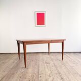 Large Danish Extendable Dining Table in Teak by Niels O. Møller for J.L. Møller, 1950s