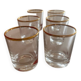 Ensemble de 6 verres à liqueur