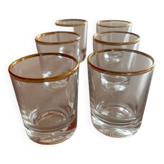 Ensemble de 6 verres à liqueur