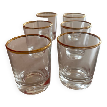 Ensemble de 6 verres à liqueur