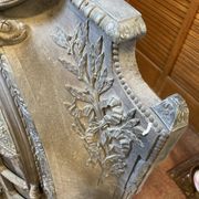 Cast iron poele emailthe brand la salamandre e l habouche model louis xvi late nineteenth