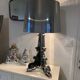 Kartell Bourgie chrome table lamp