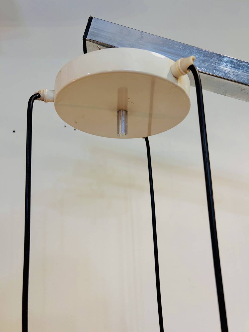 3-Light Tubular Chrome Cascade Pendant Light