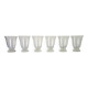 6 verres à eau Daum modèle Kim milieu XXème