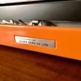 Orange typewriter Seiko Silver Reed 100 Japan 1970