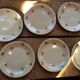 Set of 11 vintage dessert plates