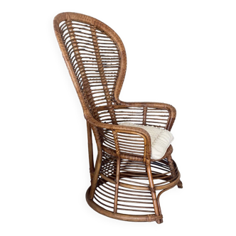 Rattan armchair 1960