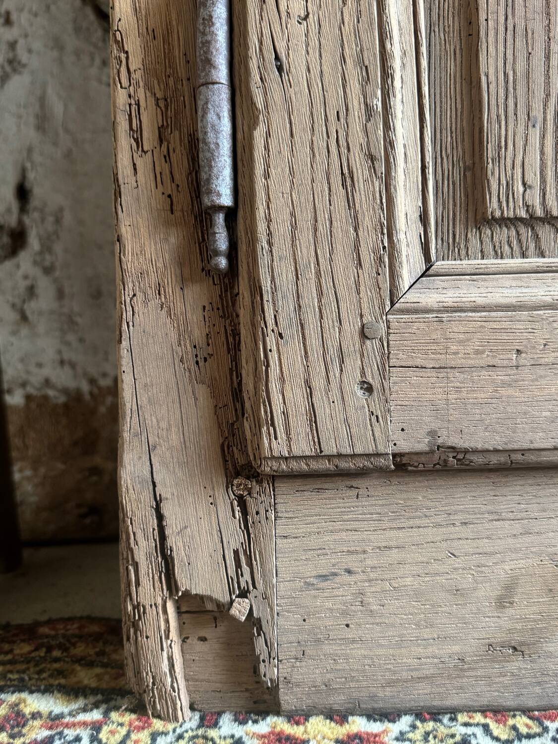 The rustic oak dresser