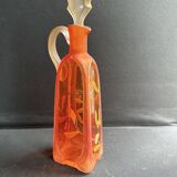 Enamelled carafe – In the style of FT Legras or Daum (E. Lachenal)