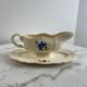 Ironware sauceboat Sarreguemines and Digoin
