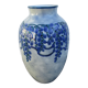 Camille Tharaud Limoges France vase porcelain emaillee decor foliage Art Deco