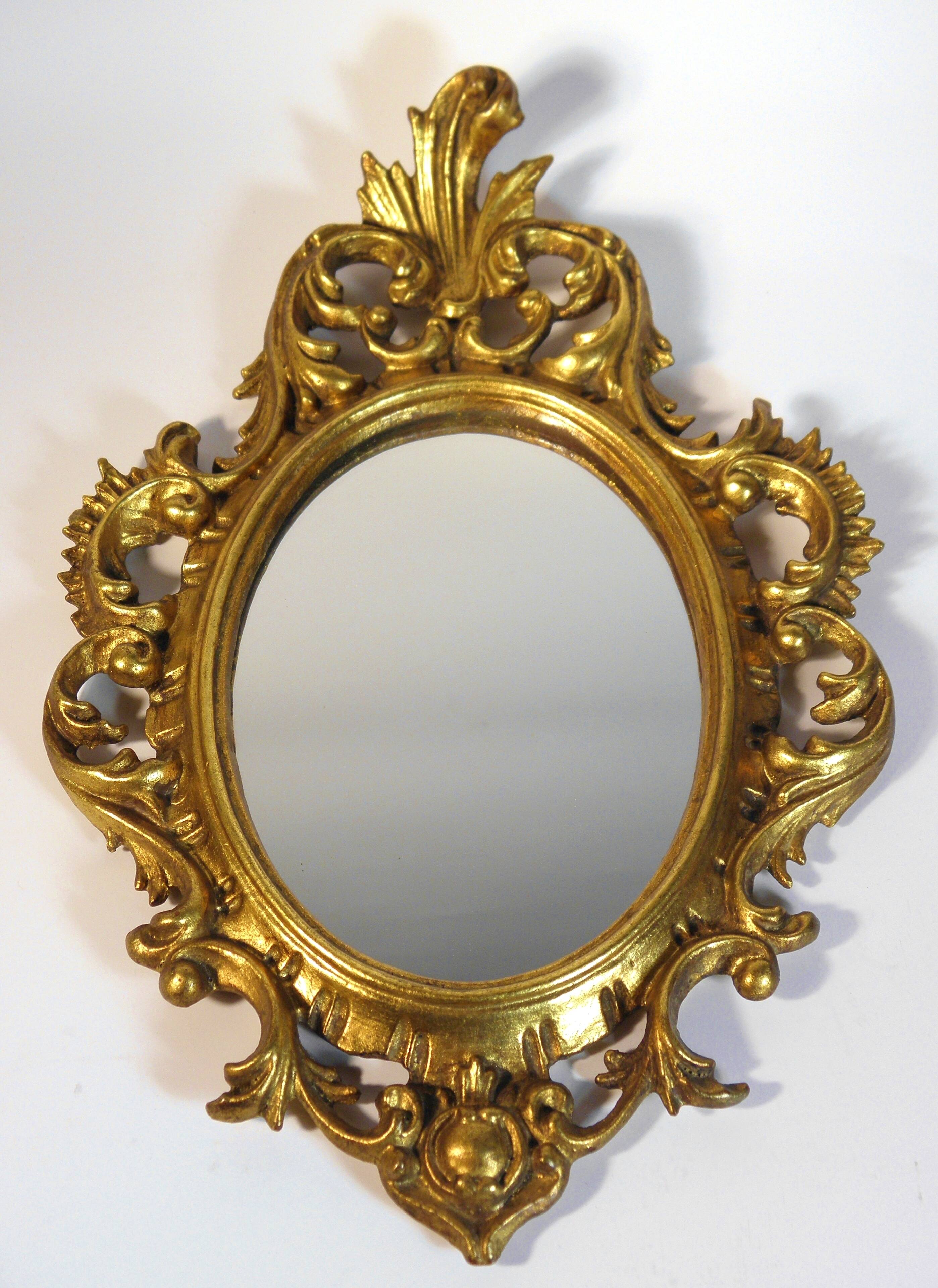 Baroque mirror 34 x 22
