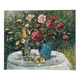 Signed painting Oil on canvas dimensions: height -50cm- width -60 cm-