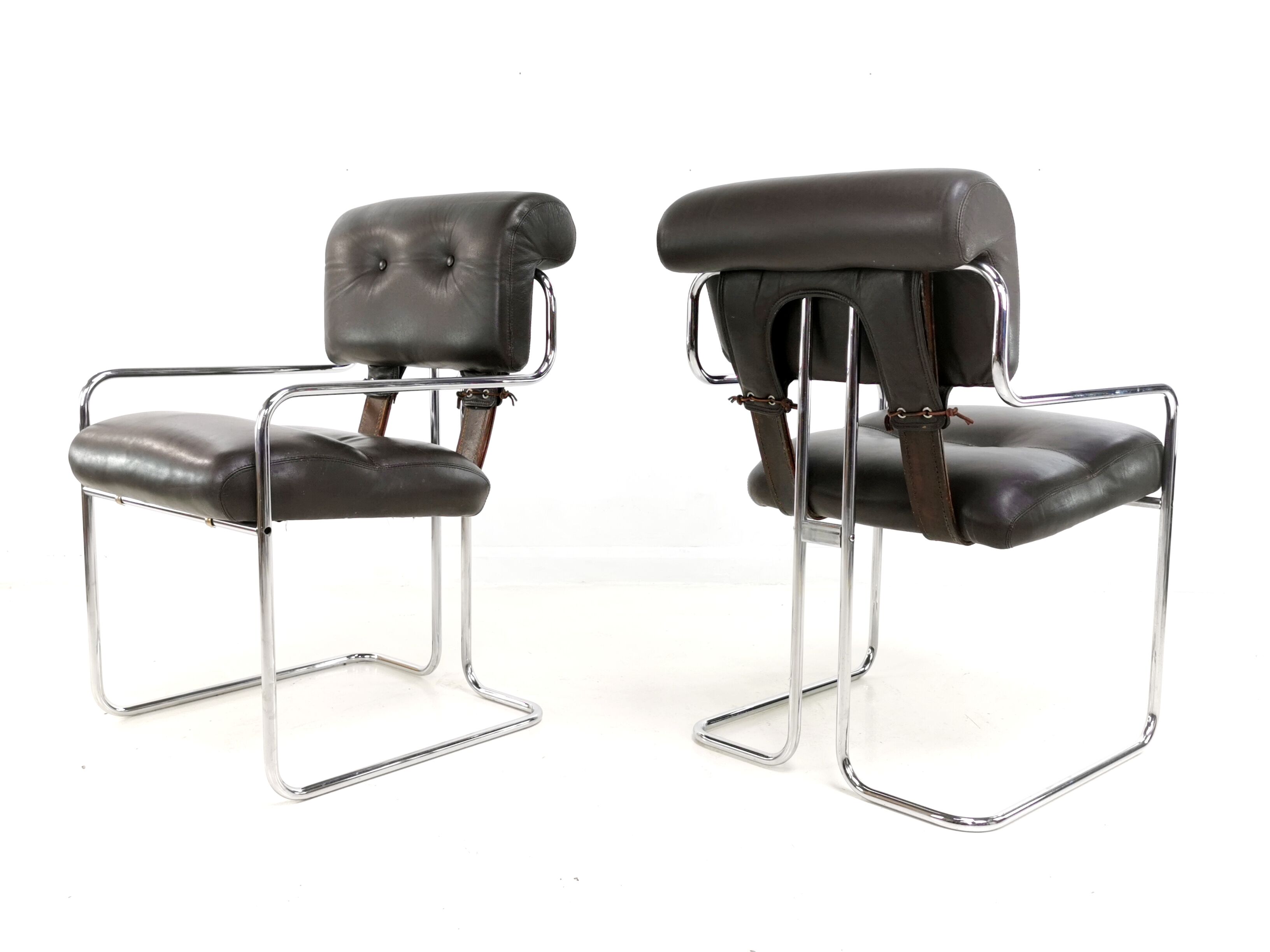 Set of 6 Tucroma chairs by Guido Faleschini