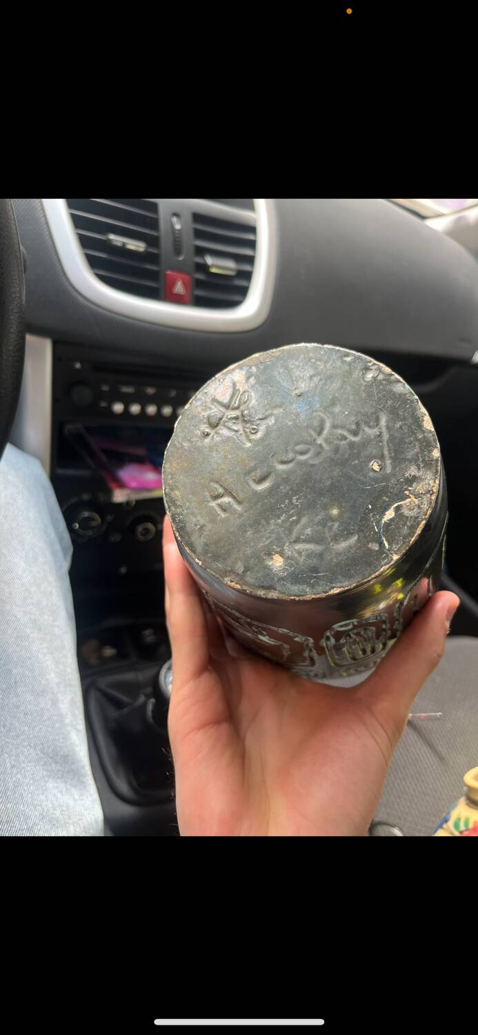 Pair of vintage mother-of-pearl sconces