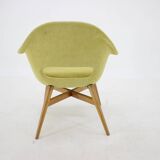 1960s Miroslav Navratil Shell Lounge Chair, Czechoslovakia