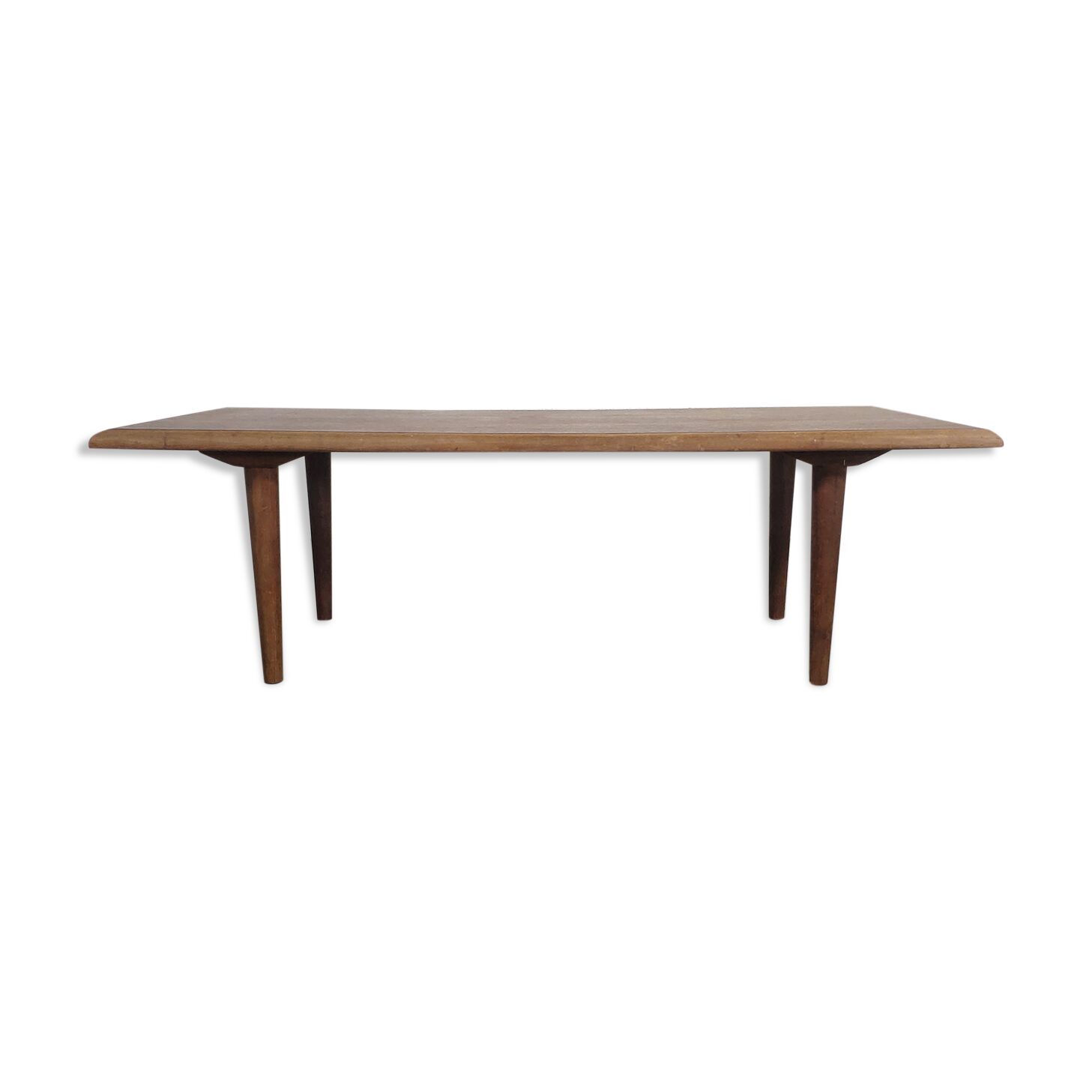 Rectangular vintage coffee table