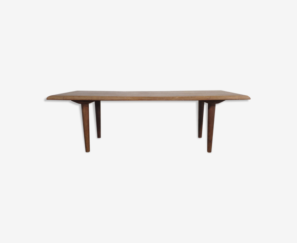 Rectangular vintage coffee table