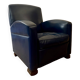 Tabarin Armchair in Leather by Poltrona Frau