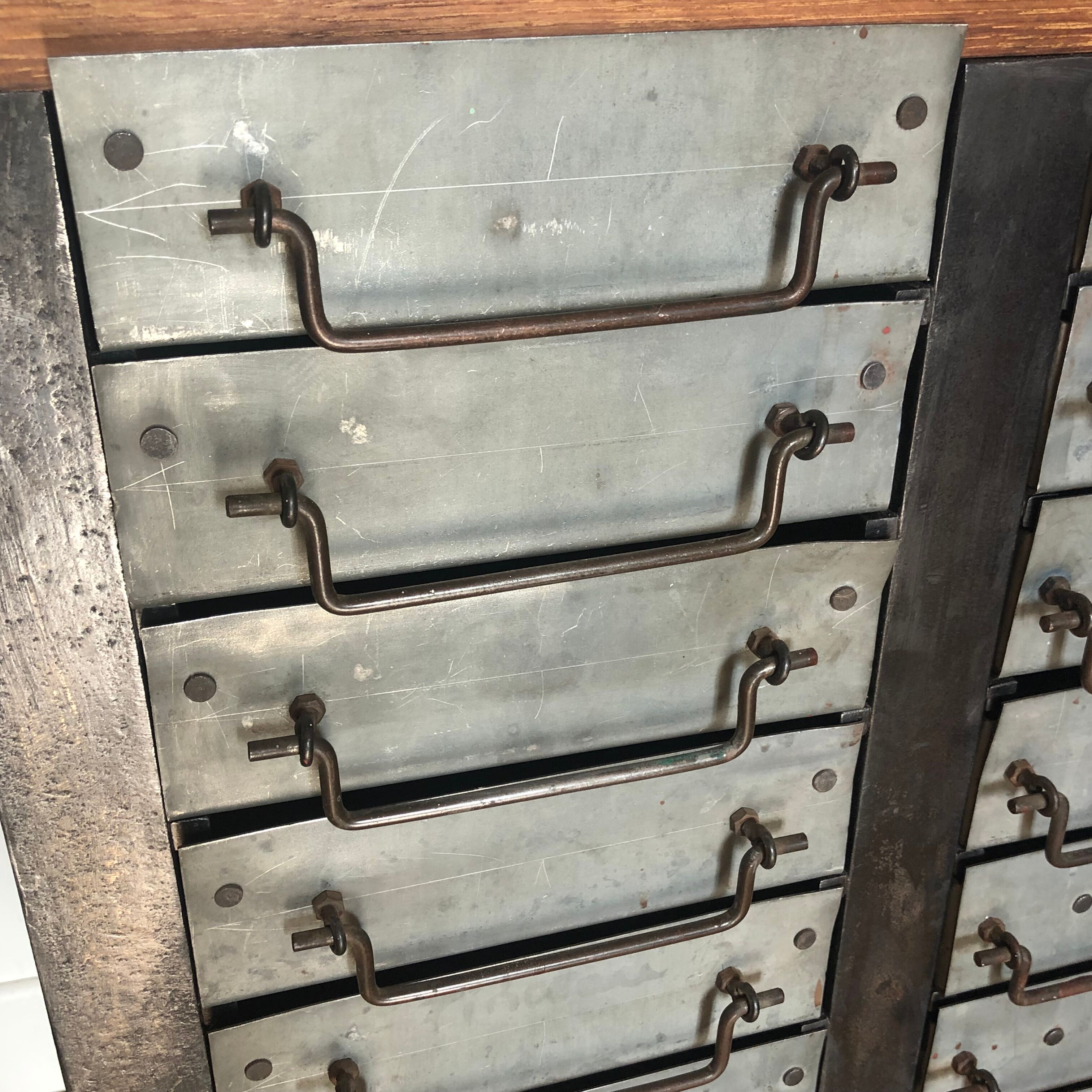 Metal and wood loom furniture