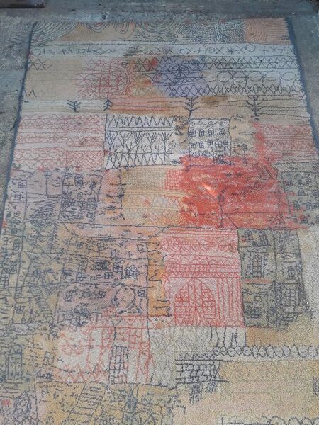 Wool carpet 1980