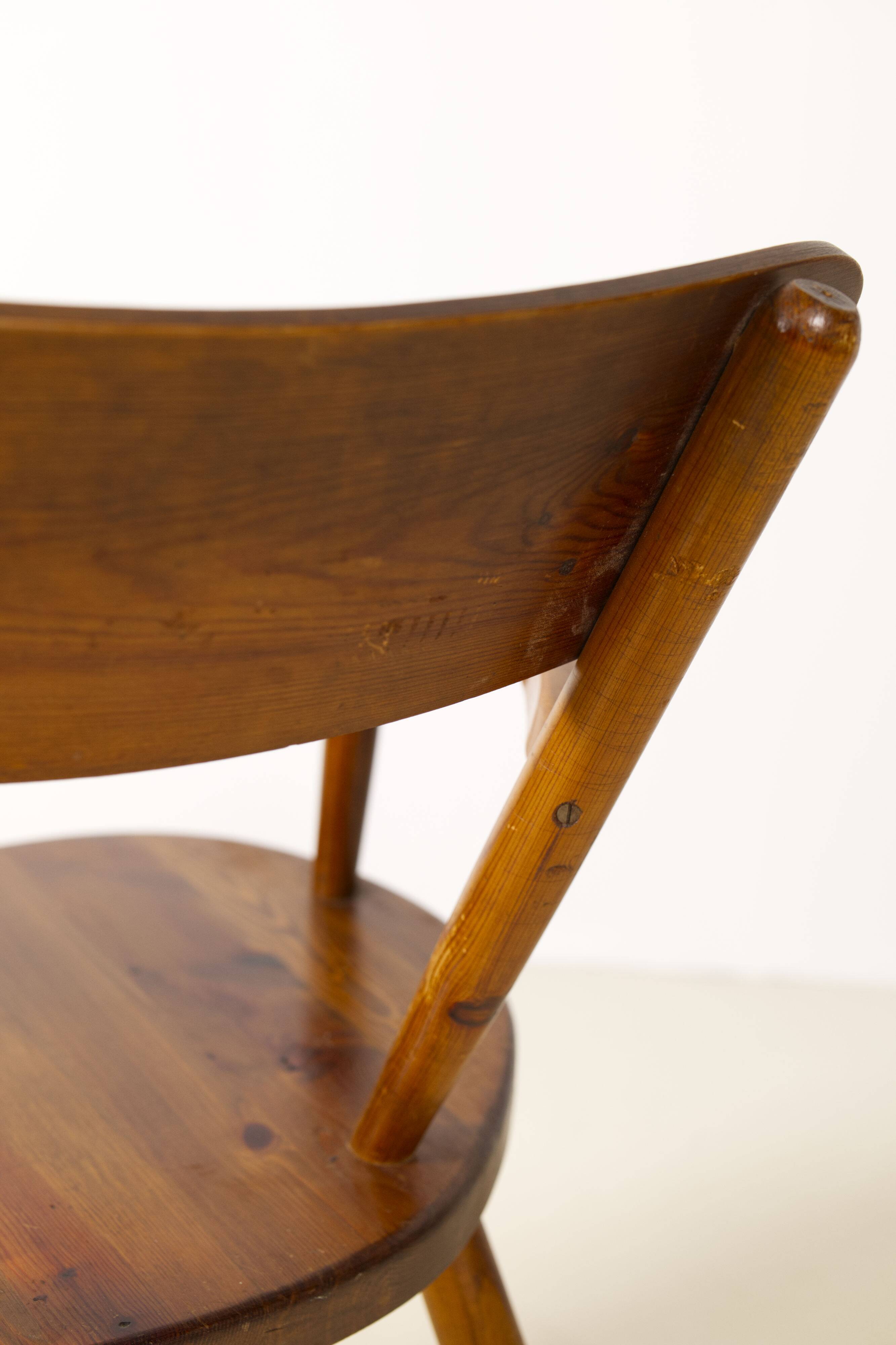 Swedish cabin lounge armchair, 1950s