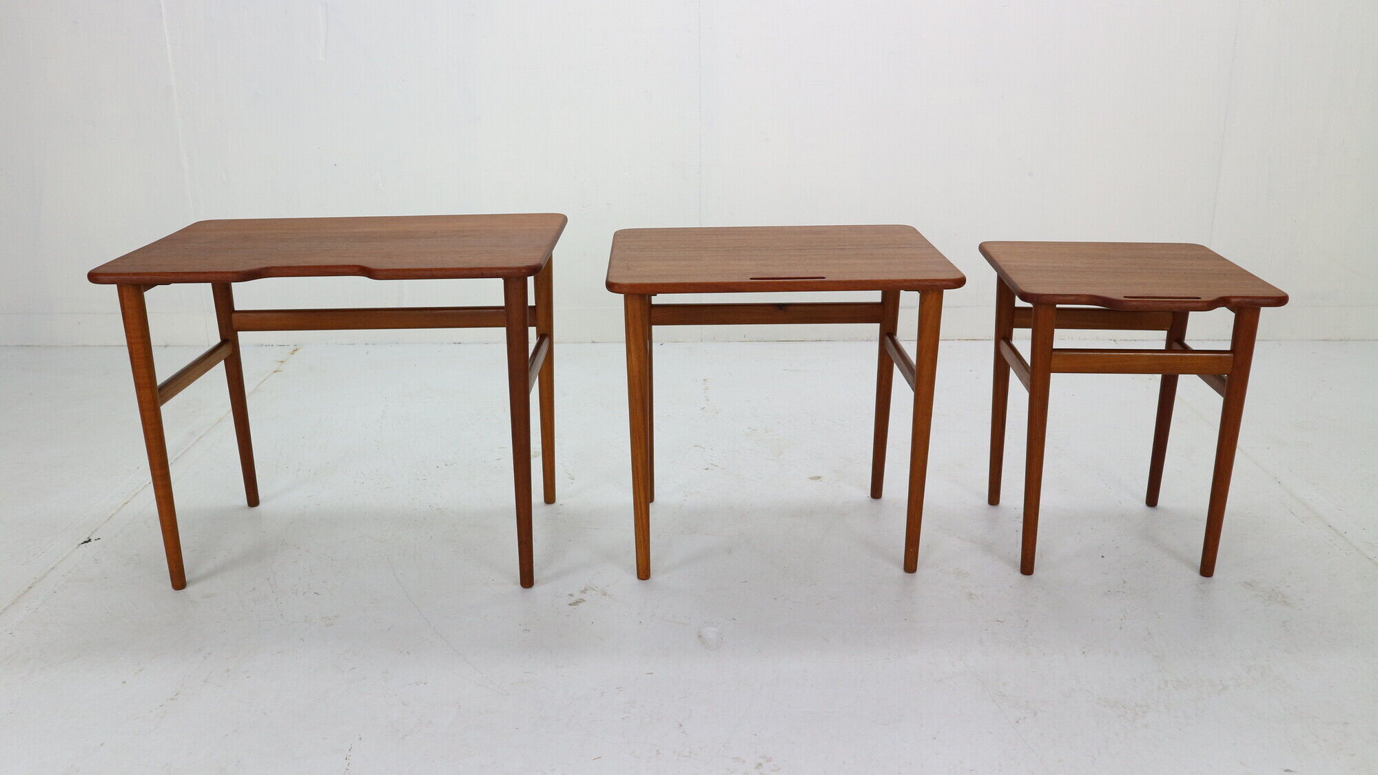 Mid-Century Modern Danish Teak Nesting by Kurt Østervig for Jason Mobler, 1960s