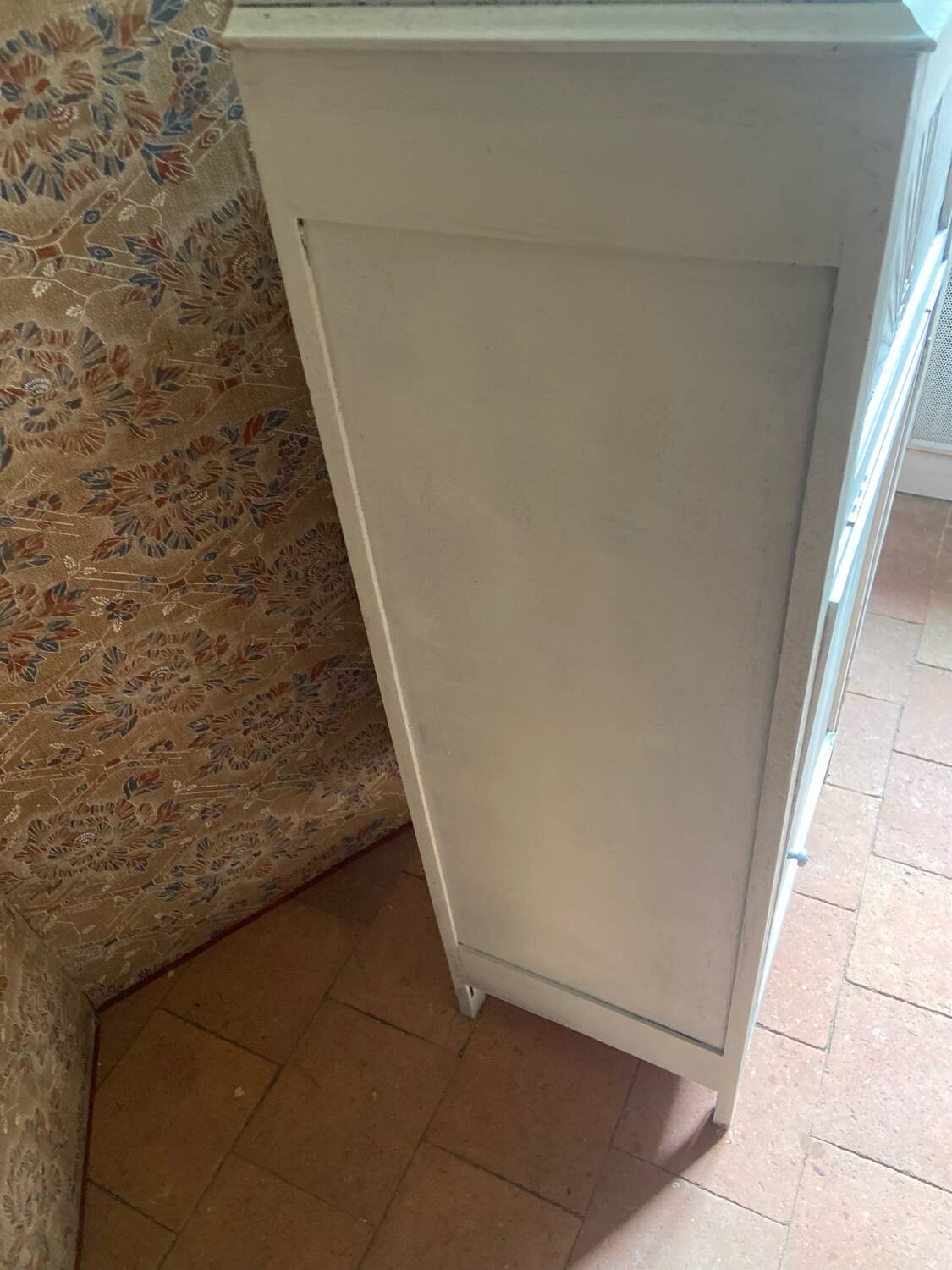 Antique Art Deco cream buffet