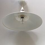 White metal pendant light