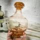 Art Deco pink decanter