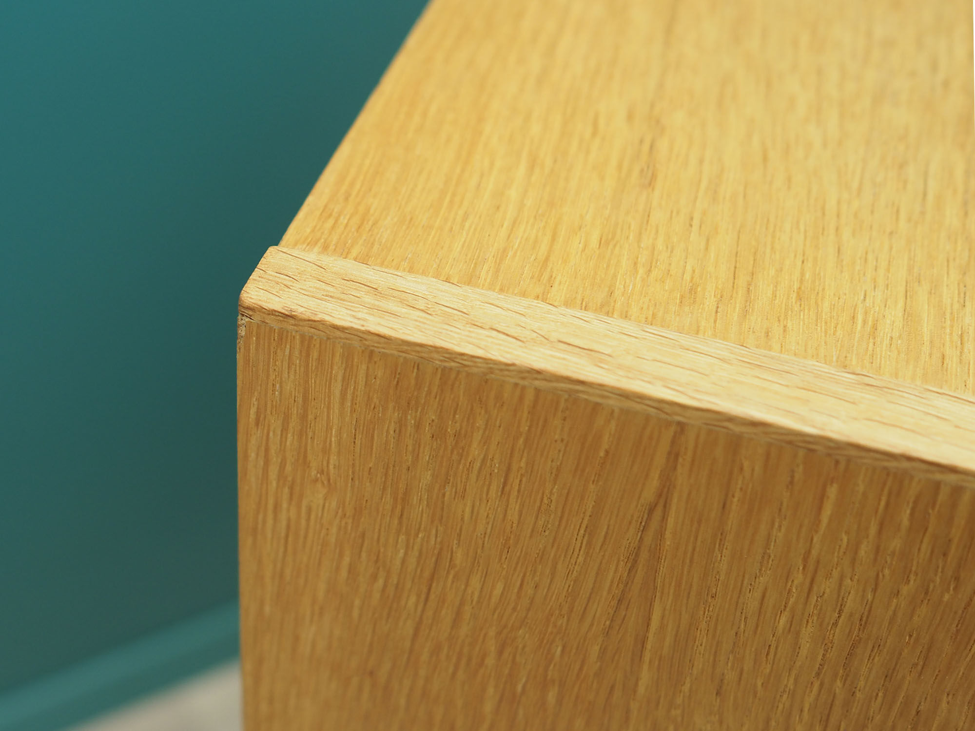 Commode en frêne, design danois, années 70, fabriqué au Danemark