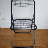 Ted Net Metal Folding Chair by Niels Gammelgaard for Ikea
